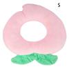 Polyester Sponge Peach Pet Anti Bite Collar Neck Recovery Wound Elizabeth Ring for Cats