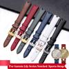 Voor Garmin Echte Echt Leer Bandje voor vrouwen Lily Notch Horlogeband Serie Intelligente Sport Zacht Effen Horlogeband 14mm