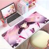 Quiet Strategic Anime Hhika Ru No Go Mouse Pad Large Thick Desk Pad Stitched Edges Gaming Mouse Mat For Pc