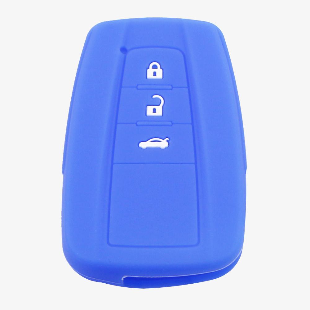 

Для Toyota Camry Corolla CHR C-HR RAV4 Land Cruiser Prado Prius Чехол для ключа Крышка ключа Силиконовый чехол Брелок Защитник Аксессуары