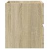 Bathroom Vanity Cabinet in Sonoma Oak 41 x 38.5 x 45 cm Particleboard