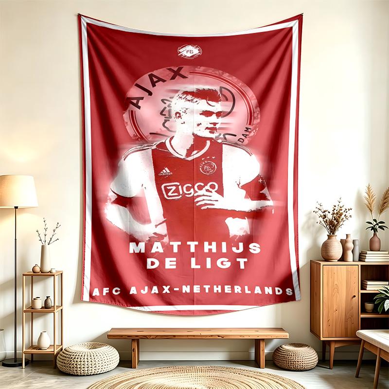 AFC Ajax (1) Tapestry Suitable For Decorating Homes Dorms And Bedrooms Soft To The Touch And A Perfect Gift For Friends And Family
