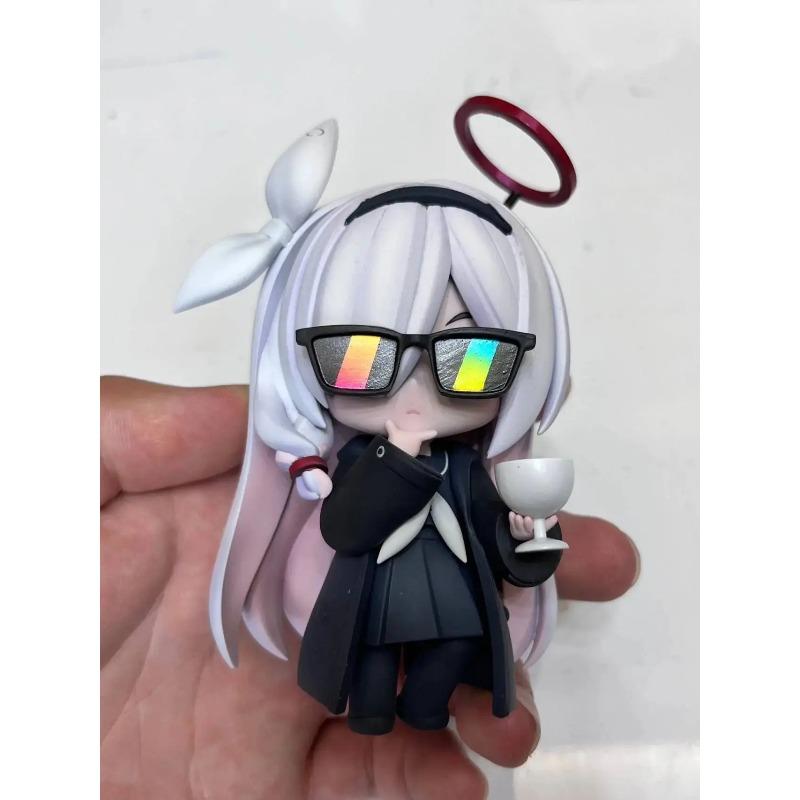Blue Archive The Animation Figure Anime Periphery Kawaii Car Decoration Model Toy Doll Christmas Gifts Q A.R.O.N.A Version Kid Friendly Entertaining