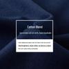 MONTAGUT Herren Langarm-Business-Casual-Polohemd