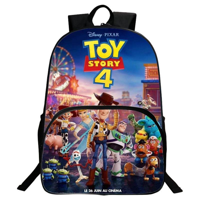 Cartoon Print Backpack For Kids Versatile School Bag With Cute Design And Spacious Capacity