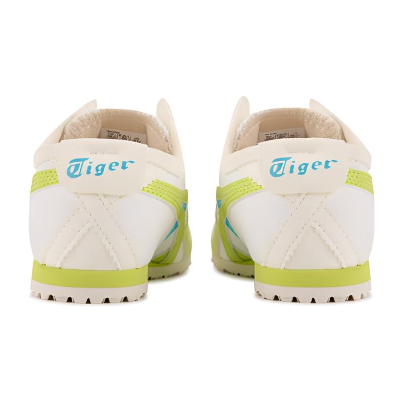 Onitsuka Tiger Mexico 66 Synthetic Leather Fabric Durable Low-Top Casual Shoes Kids sneaker Light-Green 1184A085-109