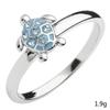 Little Turtle Ring Female Fresh Versatile Diamond Set Simple Cute Little Turtle Ring Ring