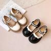 Girls' Soft Sole Leather Princess Shoes for Toddlers (Ages 3-12) - Spring & Autumn