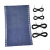 Chair Replacement Fabric Folding Lounge Repair Cloth Breathable with 4Pcs Cords