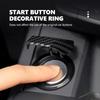 Car Engine Start Stop Button Cover Decorative Ring for Jeep Renegade Wrangler JK JL Grand Cherokee Compass Patriot Liberty