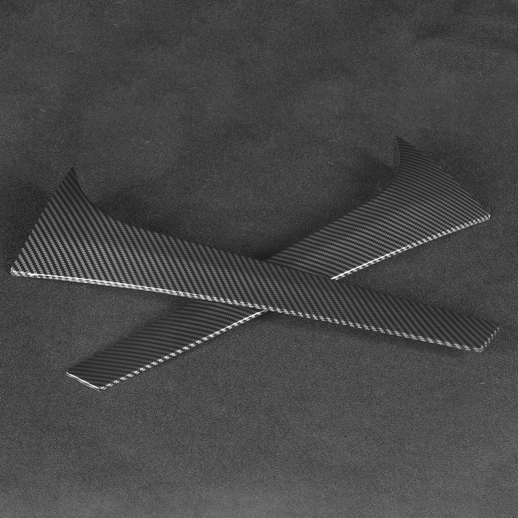 2pcs Rr Window Side Spoilers Wing Canards Trim Replacement for   20162021