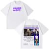 Rapper Bruno Mars Album 2026 Tour Print Tshirt Man Woman Fashion Clothing Tshirt Short Sleeve Cotton Casual Aesthetics Top