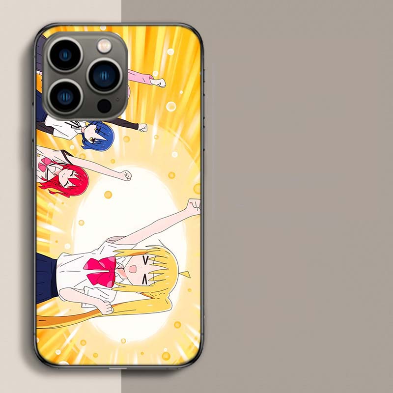 

Bocchi The Rock Phone Case For Iphone 17 Air 15 Pro 14 Plus 16 Pro Max 17E 16E 12 13 Mini 11 Cover Cute Fundas iPhone 14