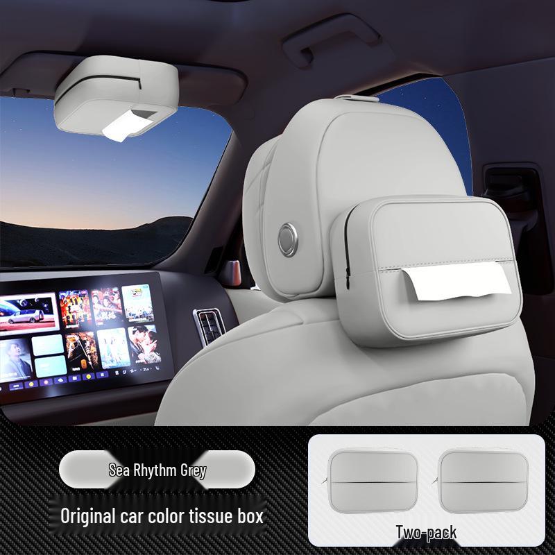 Sea Lion 06 Tissue Box 25 Models: Seat Hanging Armrest Box Accessories for Car Interior Decor.