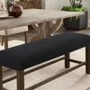 1PC Pineapple Checkered Dustproof Protective Cover Washable Long Bench Cover Solid Colour Stretch Slipcover Thickened