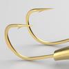 10Pcs Strong Penetrating Sharp Hooks Reusable Durable Freshwater Saltwater Fishing Forged Supplies Increase Rate