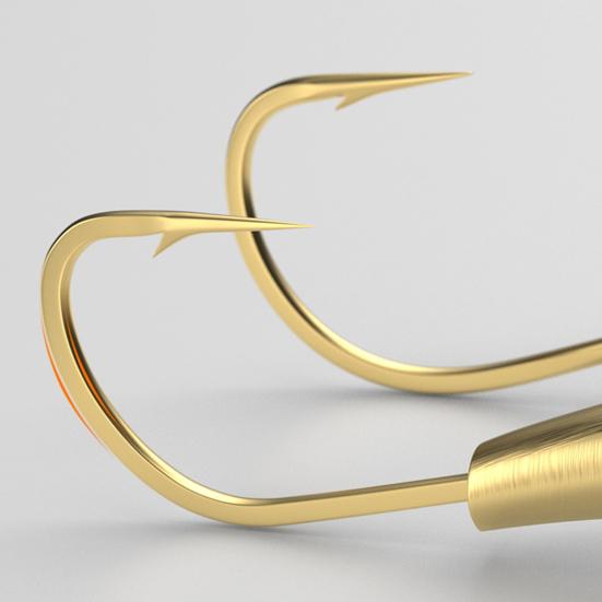 10Pcs Strong Penetrating Sharp Hooks Reusable Durable Freshwater Saltwater Fishing Forged Supplies Increase Rate