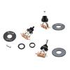 Electric Guitar Part Guitar 3 Way Toggle Switch Durable-Position Short Black-Top