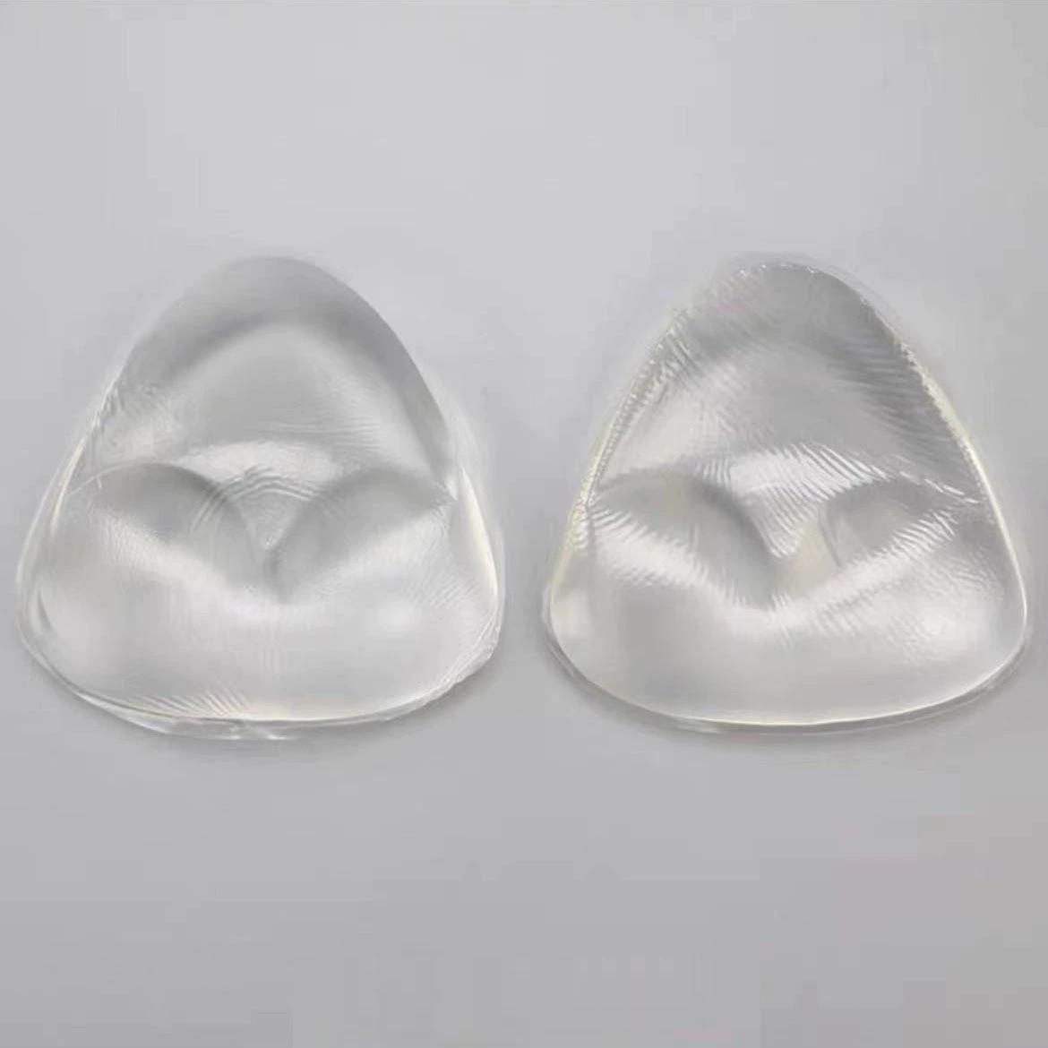 Szilikon átlátszó, vastagított, láthatatlan fürdőruha mellbetétek One Size white