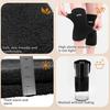 Aolikes Winter Thermal Knee Braces Warm Leg Sleeves for Running Cycling Camping Arthritis Tendonitis Relief Soft Support