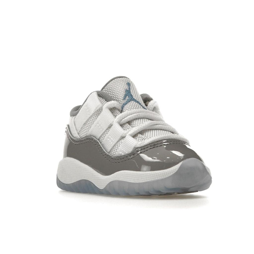 Air Jordan 11 Retro Low TD Cement Grey Baby Sneakers White University-Blue 505836-140