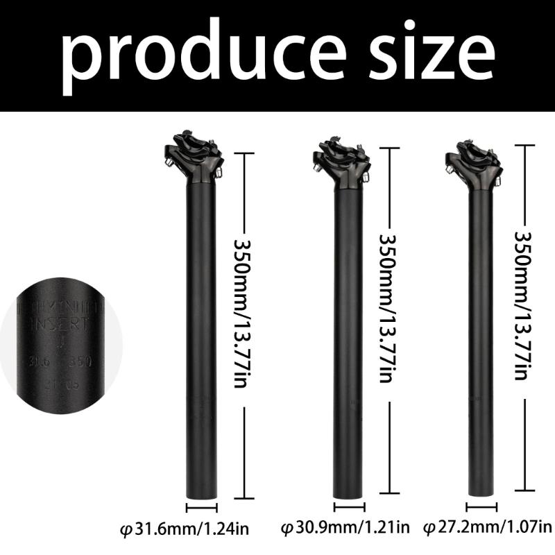 Aluminum Alloys Cushions Seats Post Road Bicycles Seatpost Support Stem Tube Bicycles Seatpost Accessories