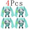 Cartoon 20cm Hatsune Miku Plush Doll Toy Anime sakura Miku snow Miku Character KawaiiSitting posture Fufu Kids Christmas Gift