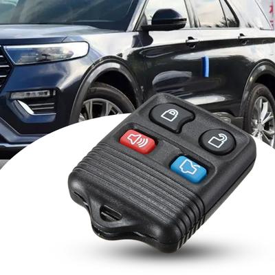 Transmissor de Chaveiro Alto Desempenho Estável 4 Botões Alta Resistência Clique de Chaveiro para Ford Escort Escape Expedition 98-2011