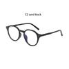 Anti-blue Light Glasses Classic Round Eyewear Women Men Luxury Eyeglasses Blue Light Blocking Man Lady Computer Eyeglasses