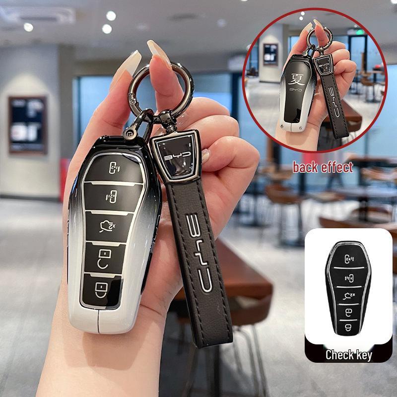 BYD Xia 2025 DMI Excellence Metal Key Case
