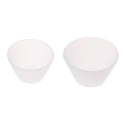 Tazza di misurazione in silicone Strumenti per colla in resina fai da te Tazza per realizzare lavori artigianali Tazze di miscelazione in silicone antiaderenti Gesso di miscelazione