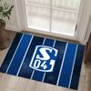 Tappeto in Velluto di Cristallo Design Schalke 04 Accogliente Non?Tappeto Stampato Antiscivolo per Camera da Letto Soggiorno Ingresso