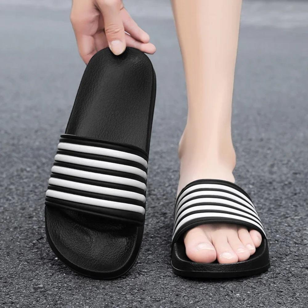 Men's Shoes Man Home Plips Plops Soft Slides Non-slip Slippers Indoor Outdoor EVA  Sandals Beach Garden Sandals