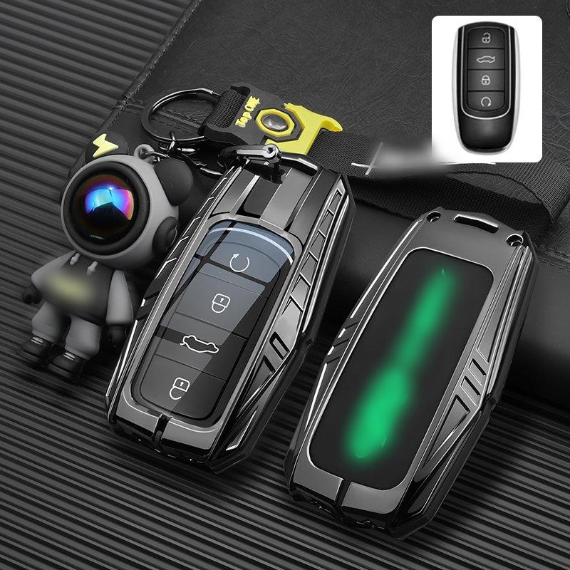 Zinc Alloy For Chery Omoda 5 C5 Tigo 7 8 Pro Max Tigo 7 8 Plus Arrizo 5 Plus Remore Car Key Case Cover Fob Keychain Accessories