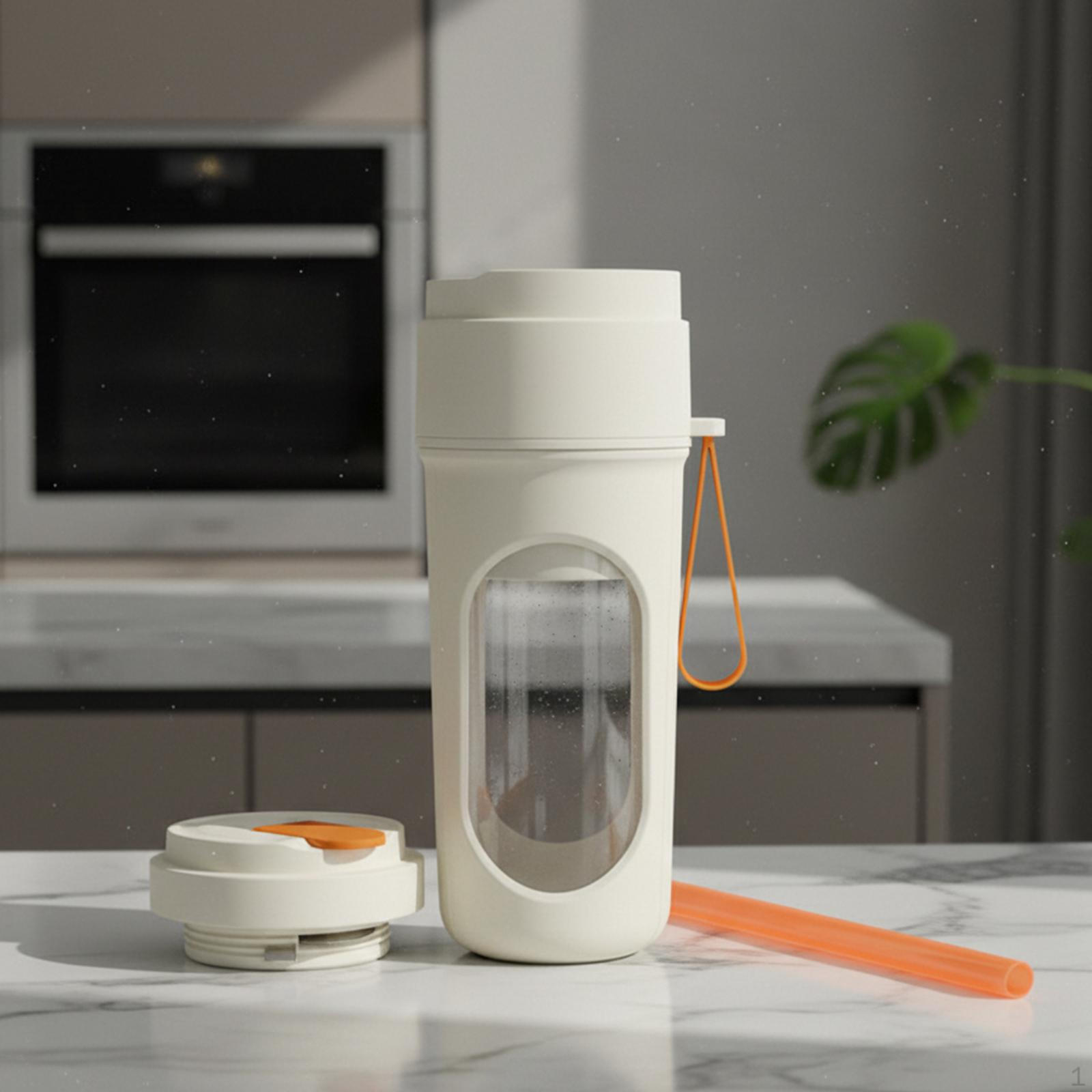 Portable Juicer Rechargeable 450ml Mini Blender for Home Outdoor Indoor Gym Oranges