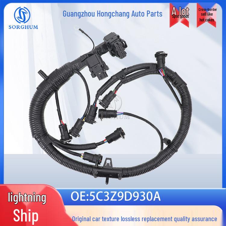 5C3Z9D930A - Compatible Fuel Injector Wiring Harness for Ford Vehicles Sorghum
