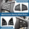 A164 820 7910 9116 16482079109116 Car Steering Wheel Button 4 Keys for Mercedes-Benz ML GL B R-Class W164 W245 W251 Auto Parts