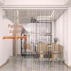 Transparent Door Curtain for Indoor Air Conditioning: Anti-Cold, Dustproof, Heat Insulation with Telescopic Rod