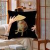 Abstract Shiba Inu Print Cushion Cover Car Throw Pillow Case For Sofa Car Christmas Gift 40X40Cm 45X45Cm