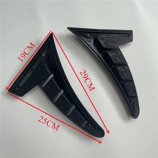 Front Fender Side Vent Decor Cover Air Flow Trim Accessaries For Car Truck SUV