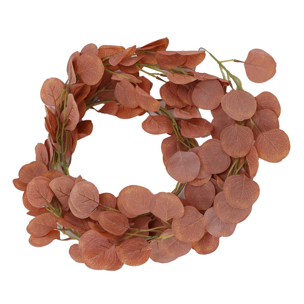 Künstliche Blätter Stoff Simuliert Exquisites Grün Eukalyptusgirlande für Zuhause Hochzeit