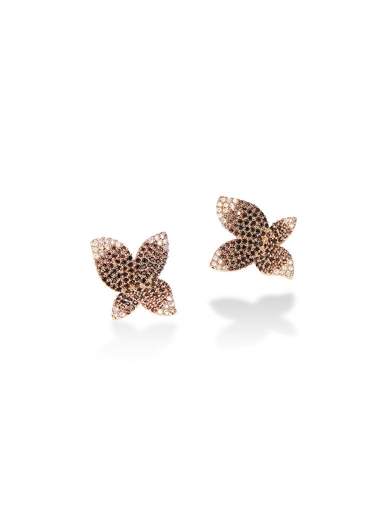 Macier Rose Blossom Earrings