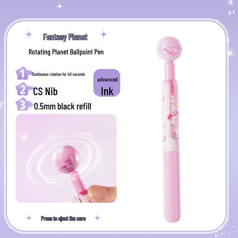 Joytop Yumu Sanrio Kuromi Rotating Ballpoint & Signature Pen