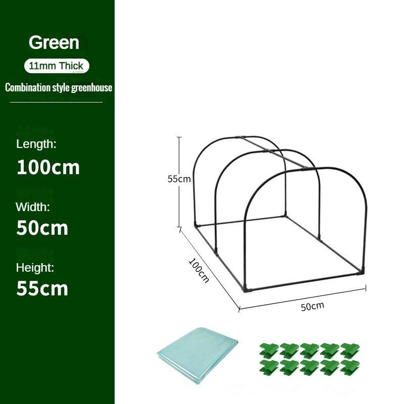 Horticultural Potted Flower Planting Greenhouse Rainproof Insulation Flower Room Household Seedling Cultivation Shed