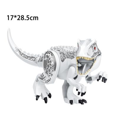 Weiß Tyrannosaurus Rex Bausteine Große Dinosaurier Modell Bausteine Montage Spielzeug