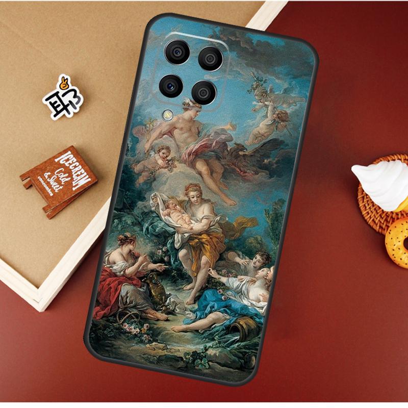 Renaissance Angels For Samsung Galaxy M31 M51 M21 M11 M20 M13 M33 M53 M52 M32 M12 M14 M34 M54 M55 M15 Case
