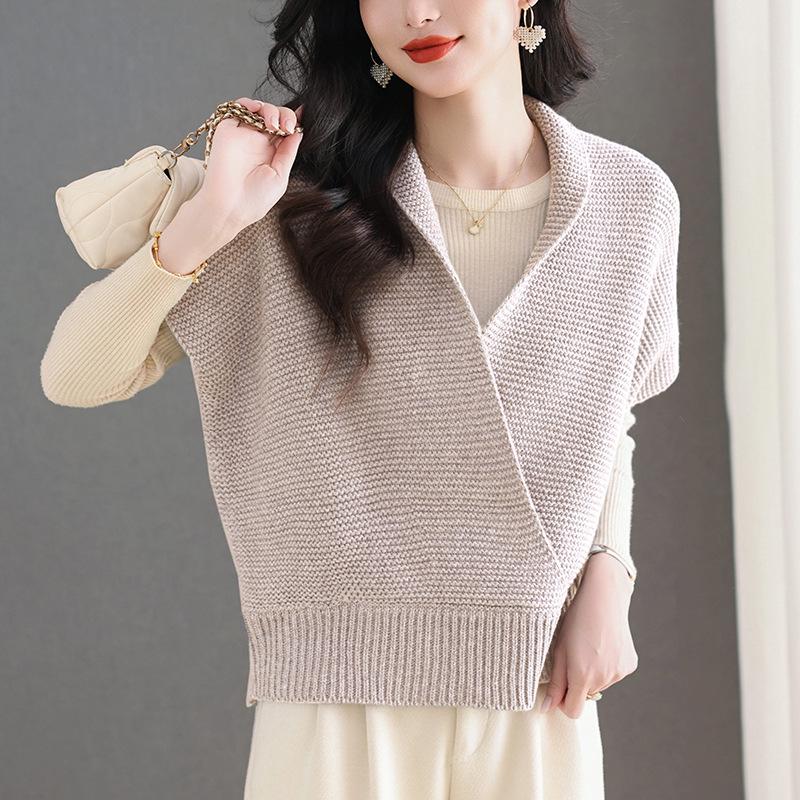 Women's Knitted Pullover Sweater Vest - Spring/Autumn Fashion (2025)