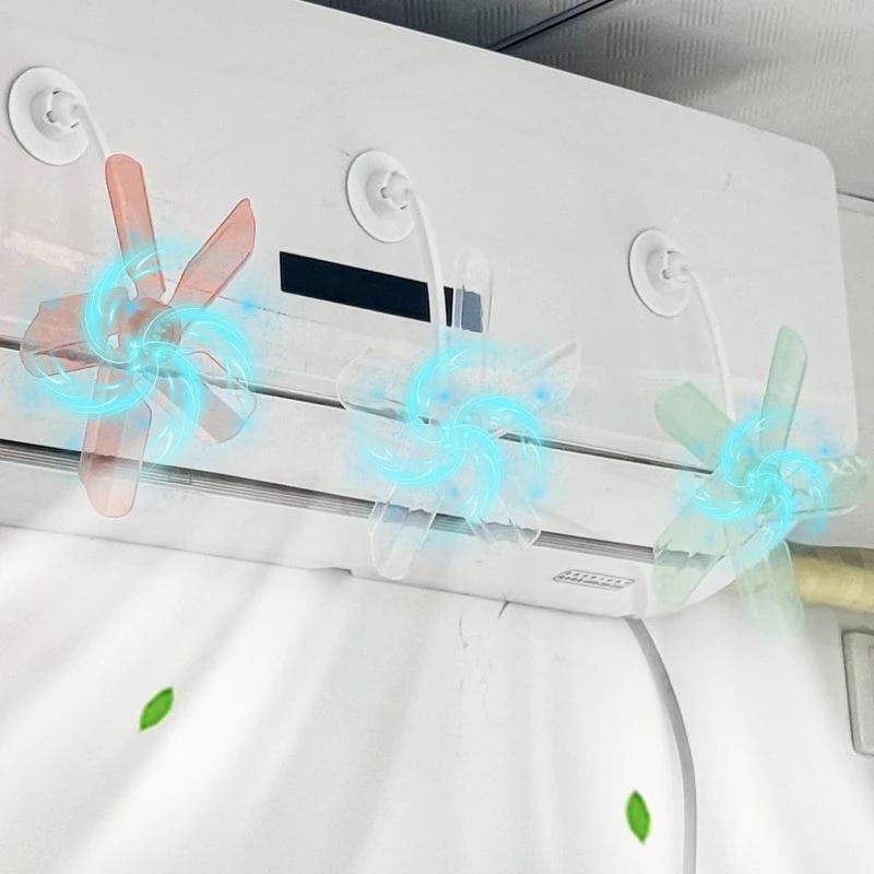 3Pcs Air Conditioner Wind Deflector Anti Direct Blowing Adjustable AC Baffle for Home Baby Room Elderly Use Easy Install