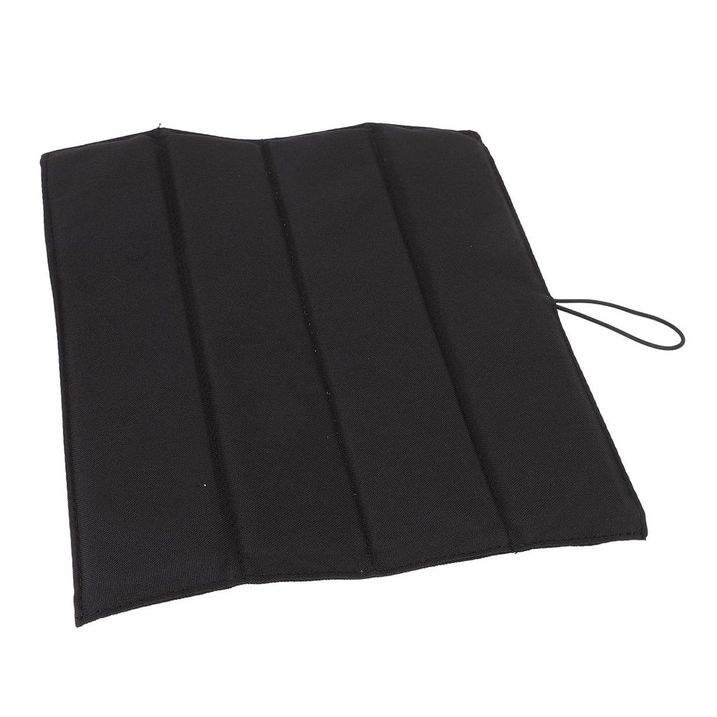 Black Portable Water Proof Picnic Mat Camping Sitting Pad Thickened Folding Small Cushion for Outdoor Beach Travel