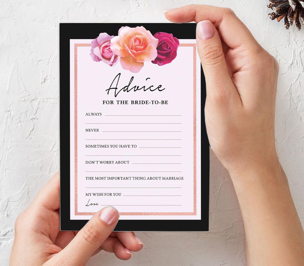 Inkdotpot Floral Theme Bachelorette Party Games Set Bundle of 5 (Activities for 50 Guest) Fun Bridal Shower Games Set